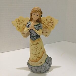 Pavilion  Gift Company. "ELEMENTS" Angel Girl. Trust In The Lord #82205. 2009.